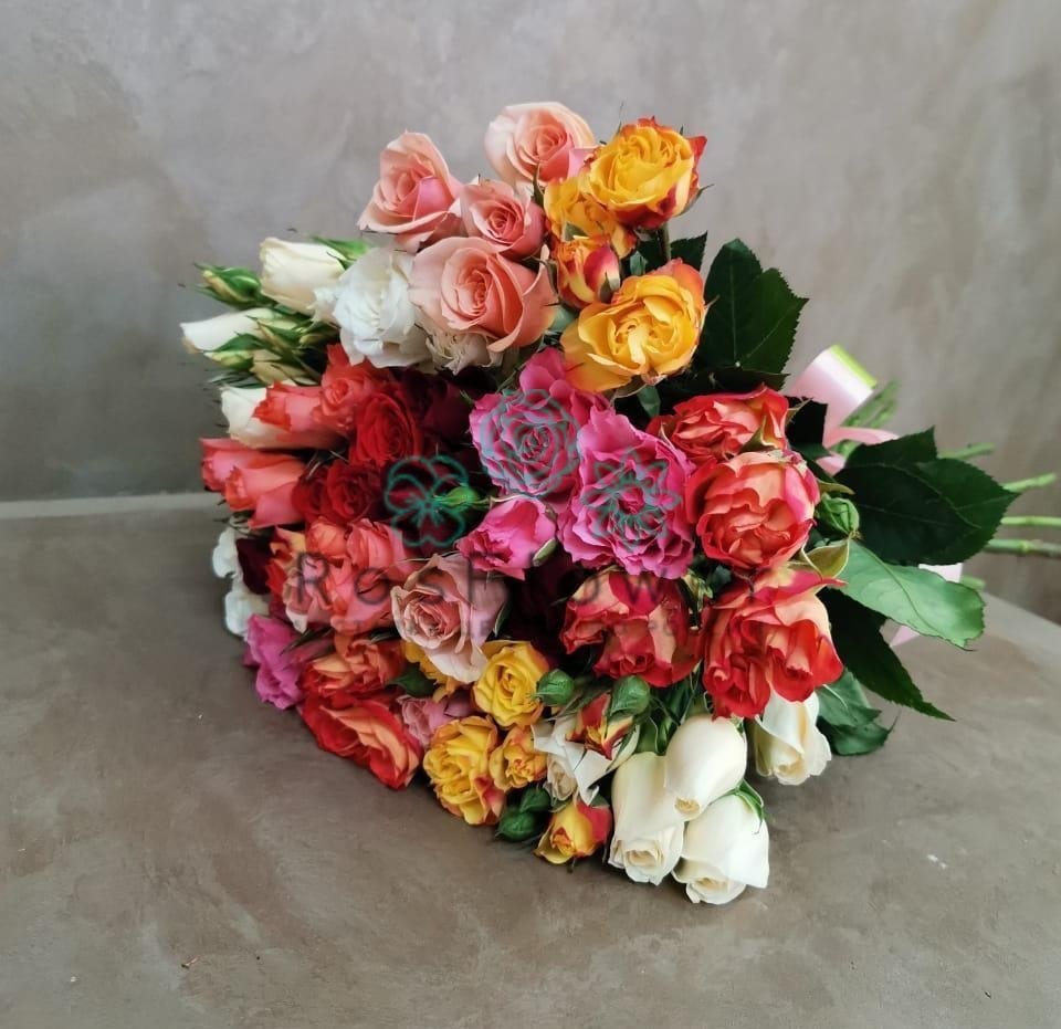 Букет цветов из: Розы в Заолешенке