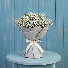 Букет цветов из:  Гипсофила в Заолешенке