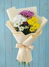 Букет цветов из:  Хризантемы в Заолешенке