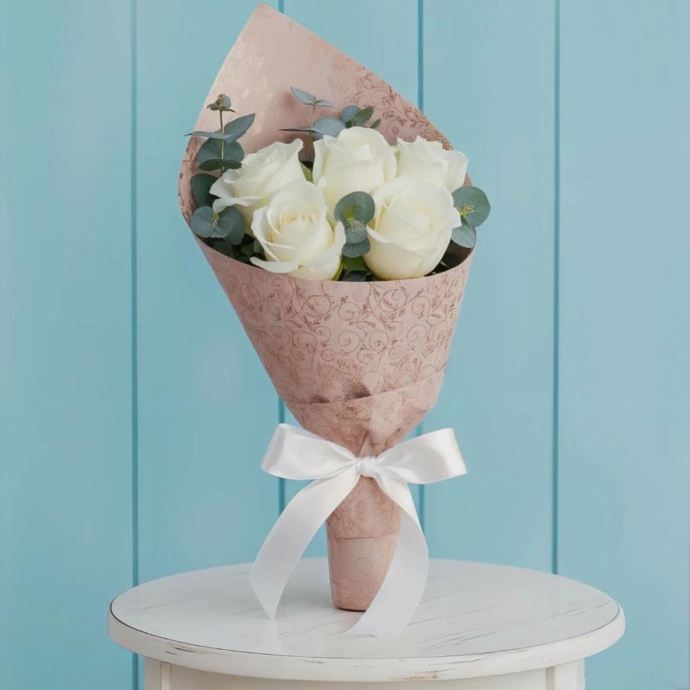 Букет цветов из: Розы в Заолешенке