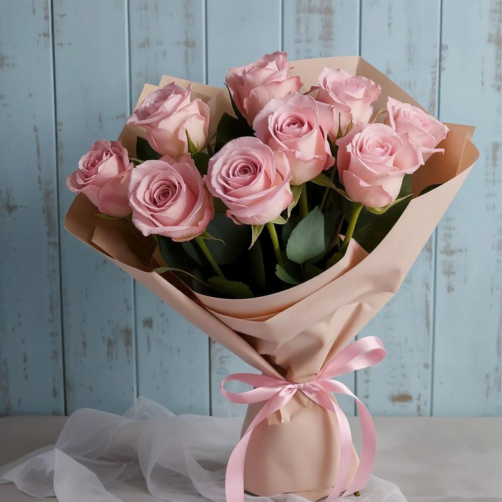 Букет цветов из: Розы в Заолешенке