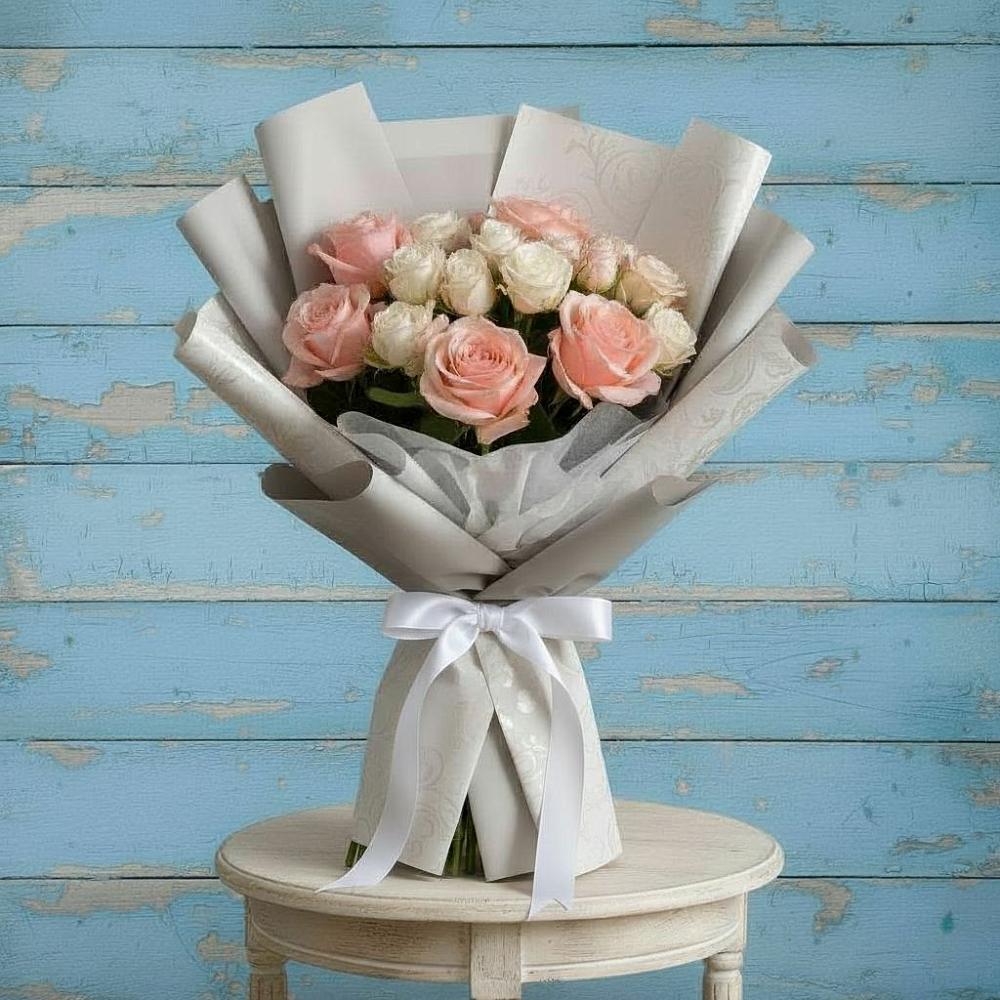 Букет цветов из: Розы в Заолешенке