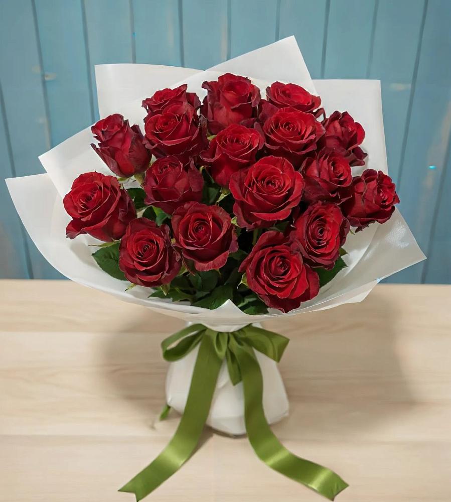 Букет Красные розы в Заолешенке