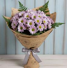 Букет цветов из:  Хризантемы в Заолешенке