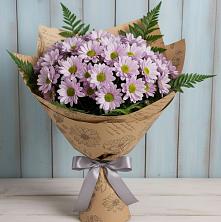 Букет цветов из:  Хризантемы в Заолешенке