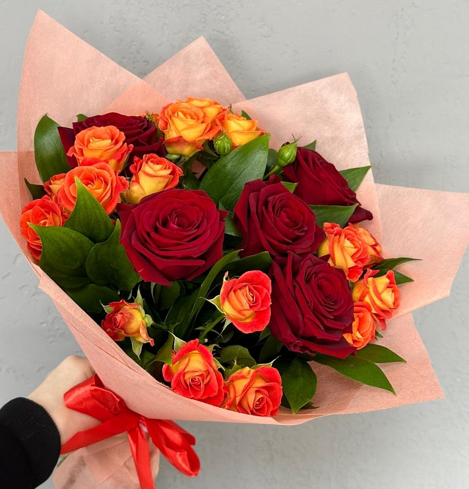 Букет Любовь и восторг в Заолешенке