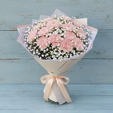Букет цветов из:  Гвоздики в Заолешенке