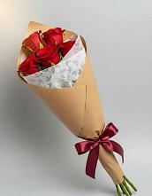 Букет цветов из:  Розы в Заолешенке