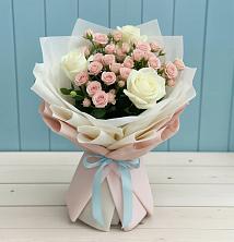 Букет цветов из:  Розы в Заолешенке