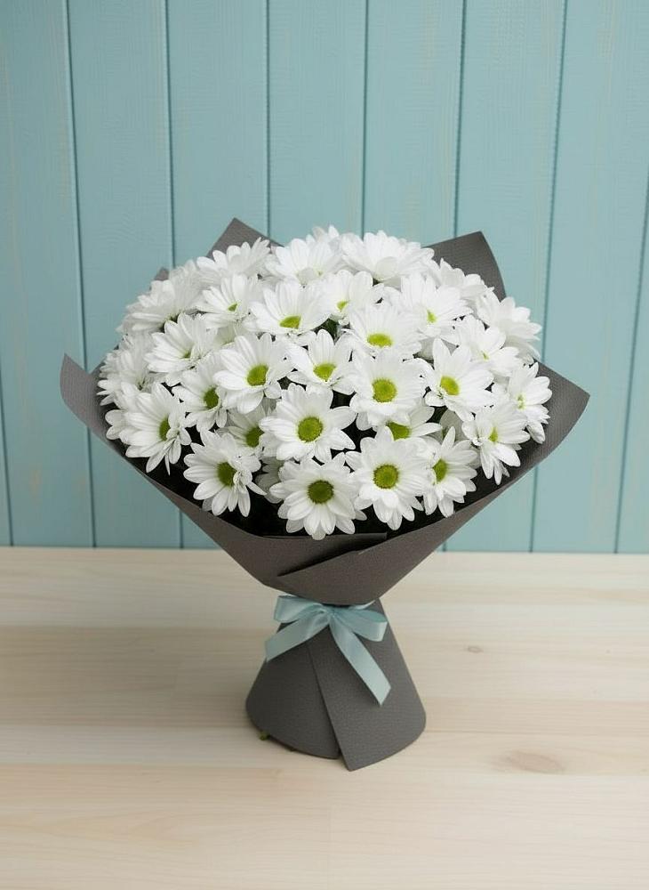 Букет цветов из: Хризантемы в Заолешенке