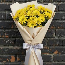 Букет цветов из:  Хризантемы в Заолешенке