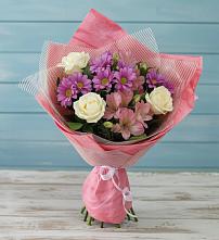 Букет цветов из:  Герберы в Заолешенке