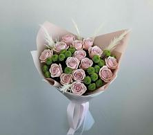 Букет цветов из:  Розы и Хризантемы в Заолешенке