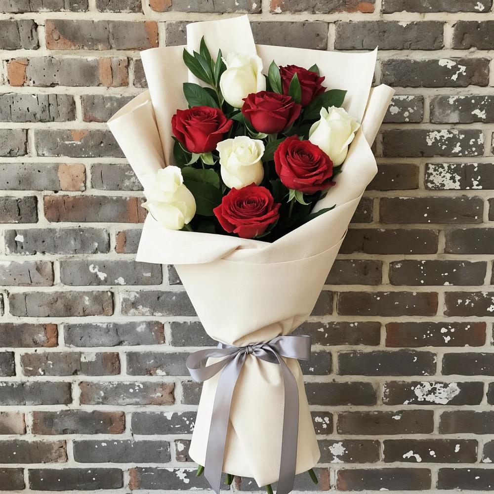 Букет цветов из: Розы в Заолешенке