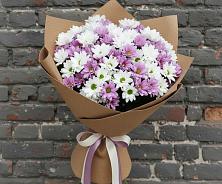 Букет цветов из:  Хризантемы #REPLACE_PRED# Заолешенке