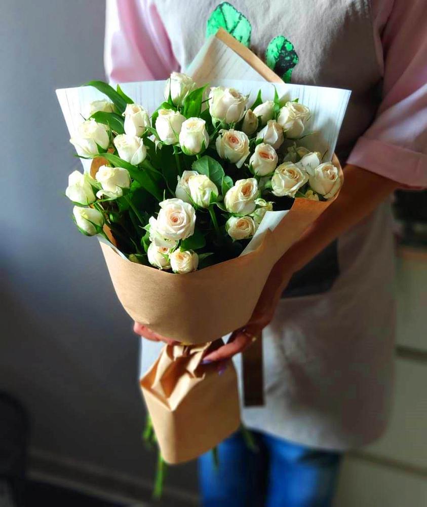 Букет цветов из: Розы в Заолешенке