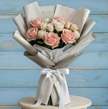 Букет цветов из:  Розы #REPLACE_PRED# Заолешенке