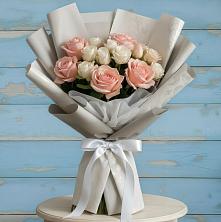 Букет цветов из:  Розы в Заолешенке