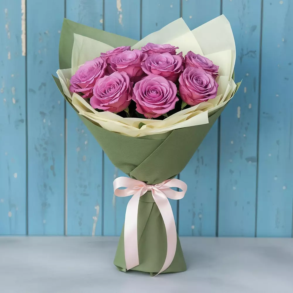 Букет Розы Фёрст Леди в Заолешенке