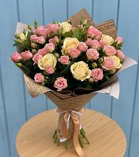 Букет цветов из:  Розы в Заолешенке