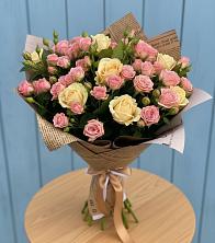Букет цветов из:  Розы в Заолешенке