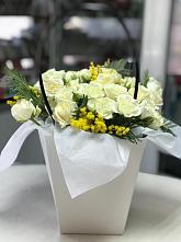 Цветочная композиция из Розы  в Заолешенке