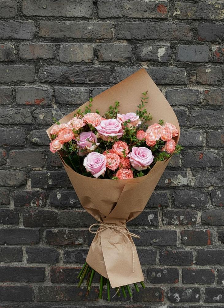 Букет цветов из: Розы в Заолешенке