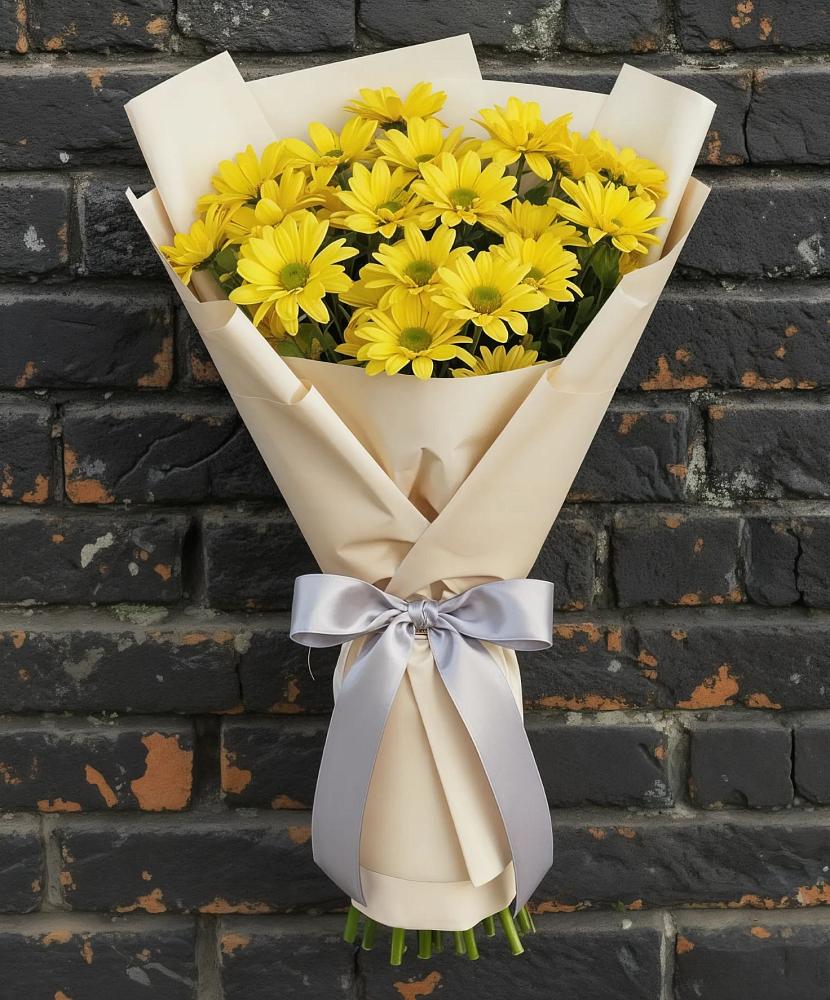 Букет цветов из: Хризантемы в Заолешенке