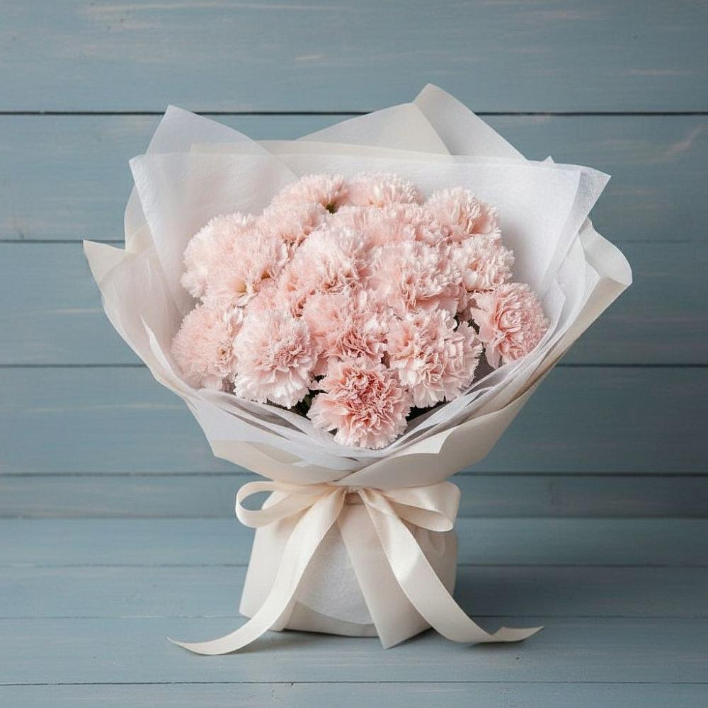 Букет цветов из: Гвоздики в Заолешенке