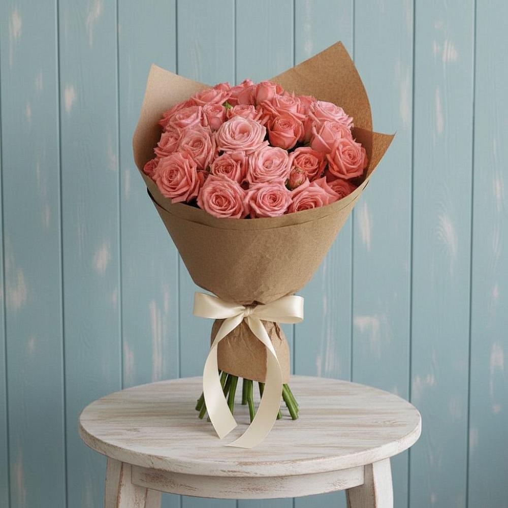 Букет цветов из: Розы в Заолешенке