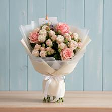 Букет цветов из:  Розы в Заолешенке