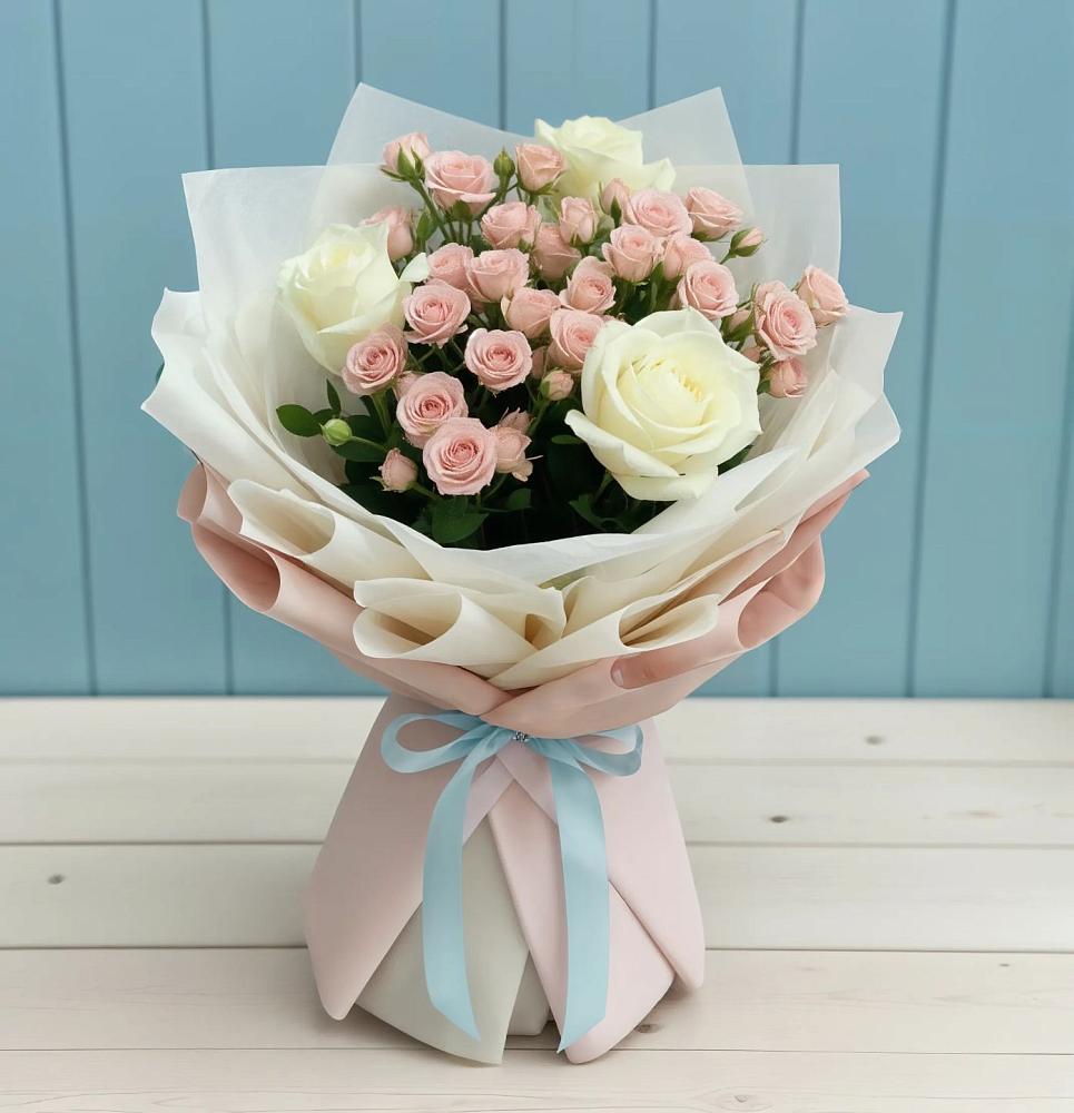 Букет цветов из: Розы в Заолешенке