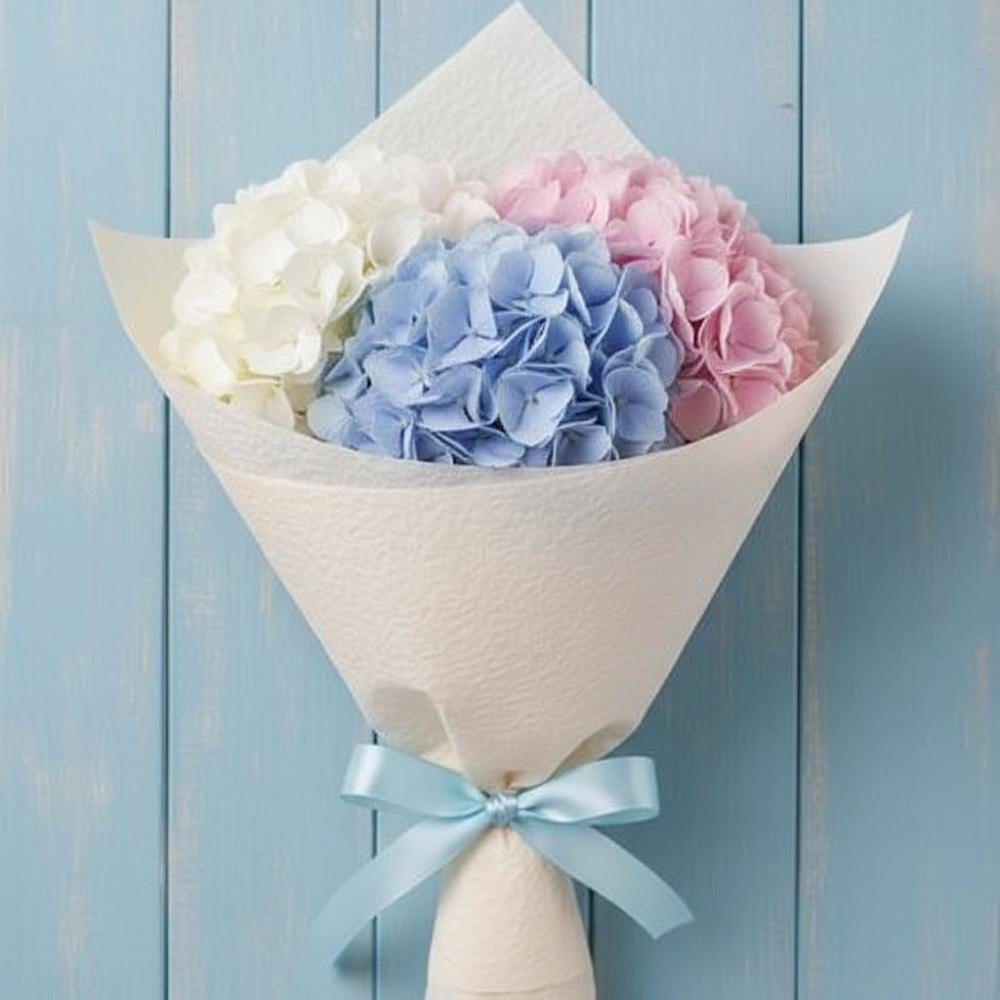 Букет цветов из: Гортензия в Заолешенке